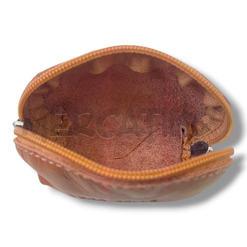 PORTA MONETE DOLCE VITA MARRONE PELLE | Mercatino dell'Usato Rivoli 4