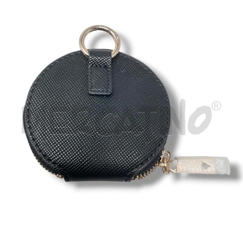 PORTA MONETE GUESS NERO FORMA ROTONDA SIMILPELLE | Mercatino dell'Usato Rivoli 3