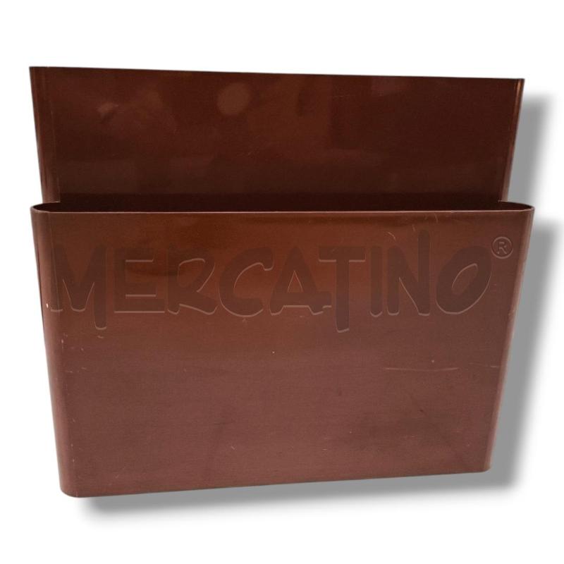 PORTA RIVISTE KARTELL GIOTTO STOPPINO 4676 MARRONE | Mercatino dell'Usato Rivoli 1