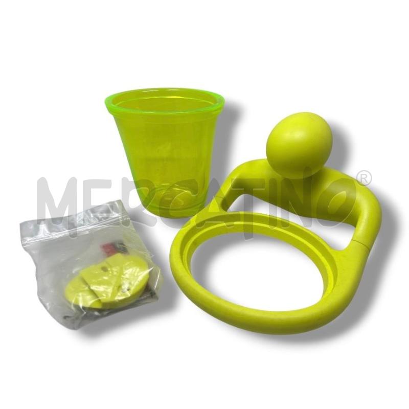 PORTA SPAZZOLINO ALESSI ITALY GUIDO VENTURINI GIALLO 2000 | Mercatino dell'Usato Rivoli 2