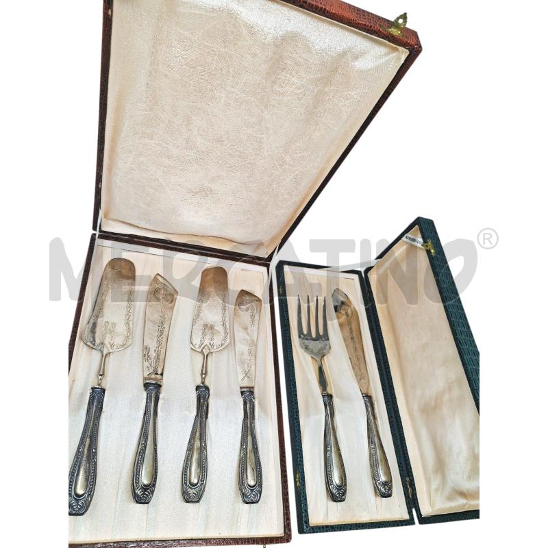 POSATE PORTATA PEZZI 6 ARG. 800 | Mercatino dell'Usato Rivoli 1