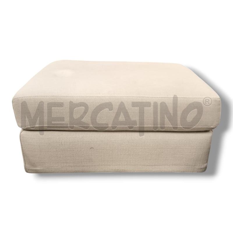 POUF POLTRONE E SOFÀ BEIGE 80X65 | Mercatino dell'Usato Rivoli 1