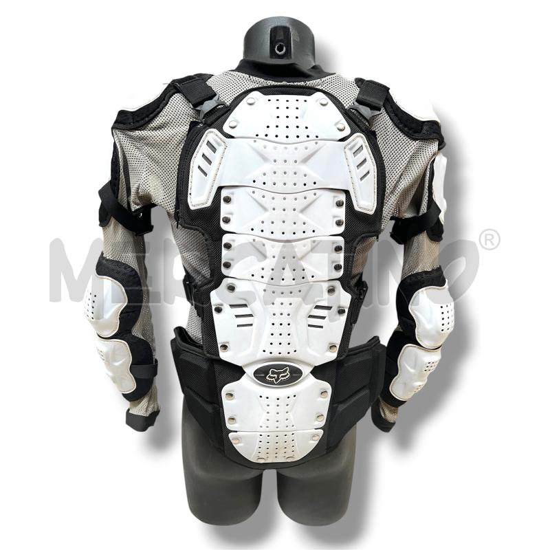PROTEZIONE FOX DOWNHILL/MOTOCROSS BIANCA TG L | Mercatino dell'Usato Rivoli 3
