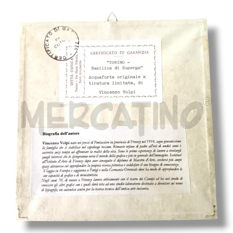 QUADRETTO BASILICA DI SUPERGA 15X15 BASILICA DI SUPERGA | Mercatino dell'Usato Rivoli 3