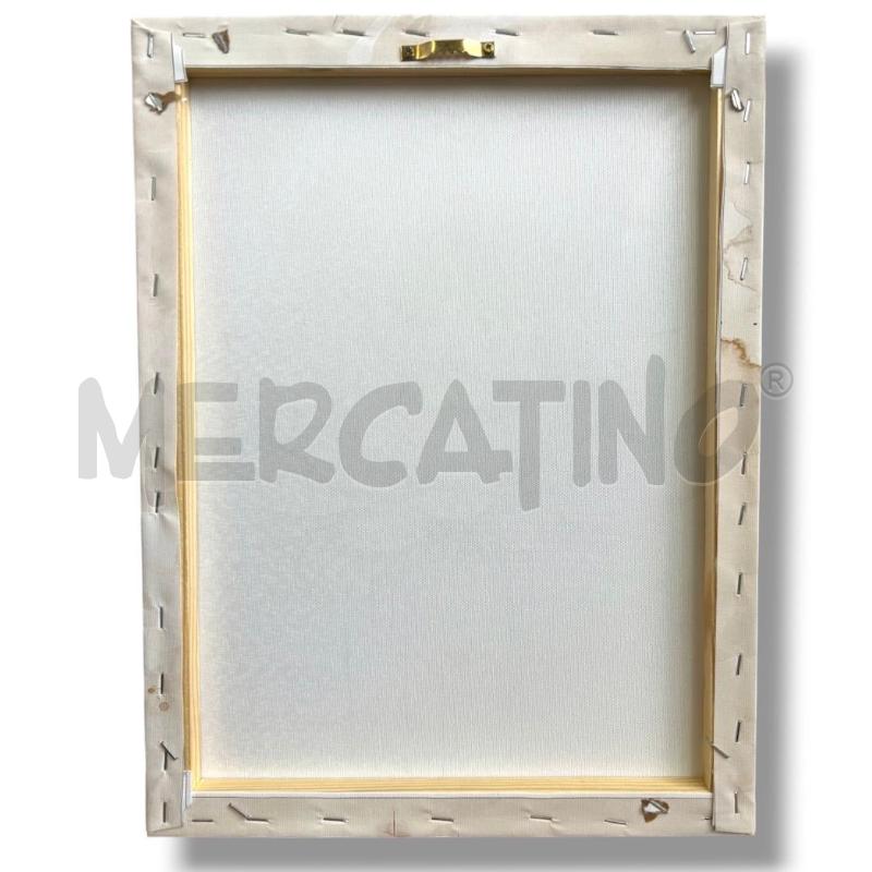 QUADRETTO CANVAS 30X40 FIORE DI LOTO | Mercatino dell'Usato Rivoli 2