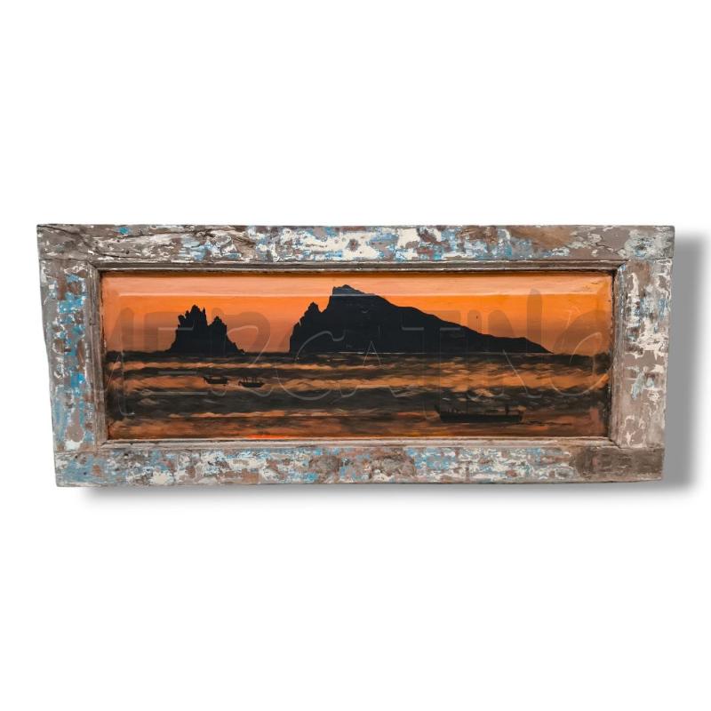 QUADRO ANTA DI BARCA 89X38 | Mercatino dell'Usato Rivoli 1