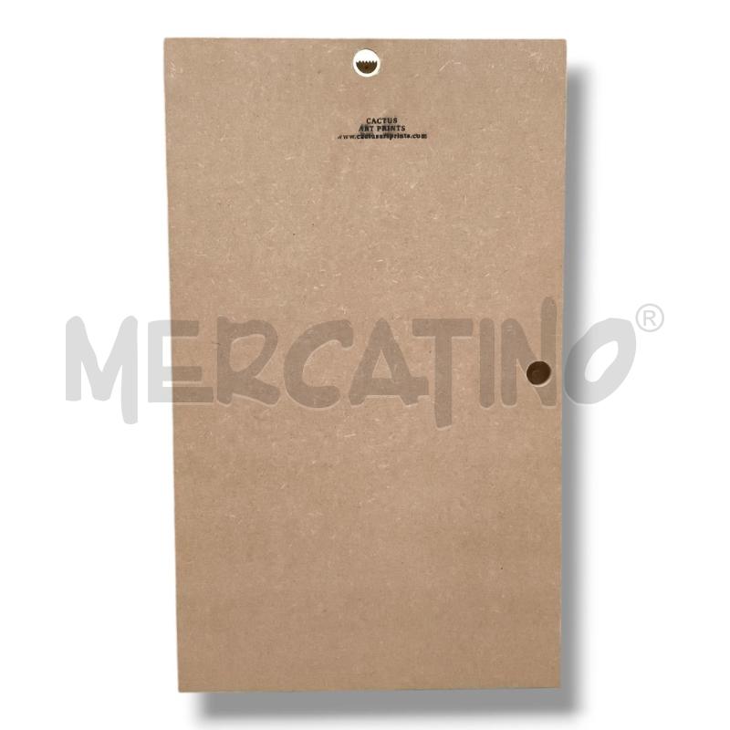 QUADRO BACCO TATTOO 50X30 CACTUS ART PRINT | Mercatino dell'Usato Rivoli 2