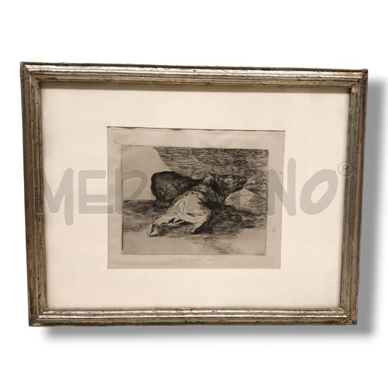 QUADRO FRANCISCO GOYA ALGUN PARTIDO SACA  | Mercatino dell'Usato Rivoli 1