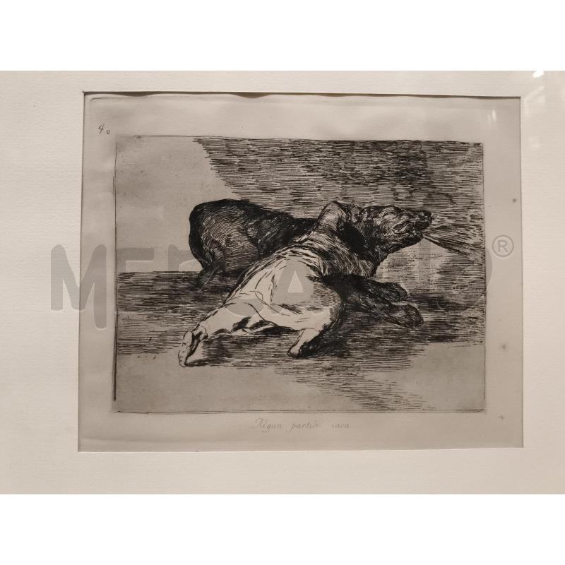 QUADRO FRANCISCO GOYA ALGUN PARTIDO SACA  | Mercatino dell'Usato Rivoli 2