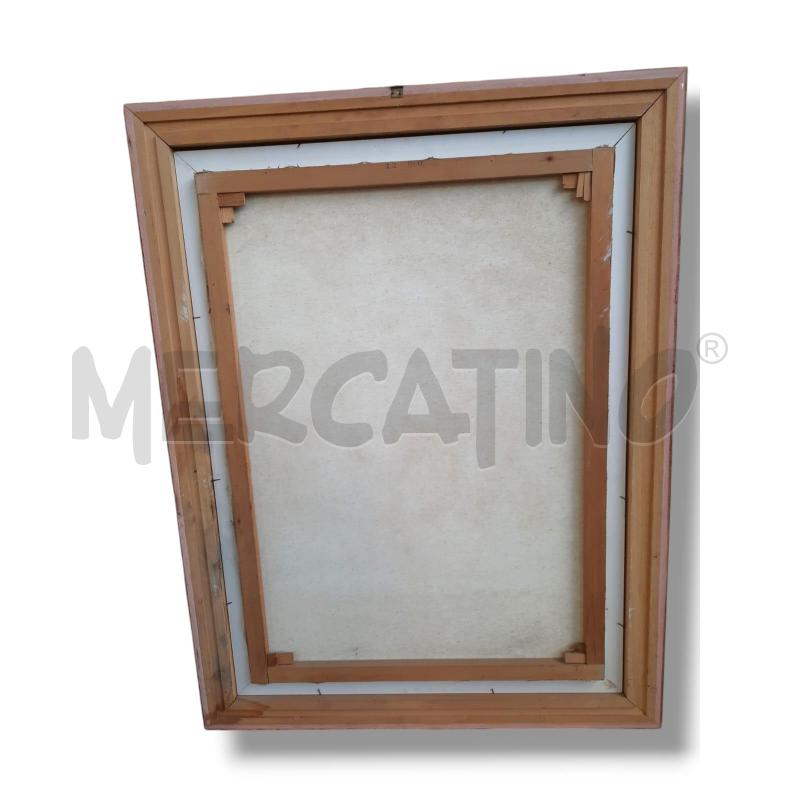 QUADRO GIUSEPPE JACCHINI NUDO DI DONNA SEDUTA BLU DORATO | Mercatino dell'Usato Rivoli 2