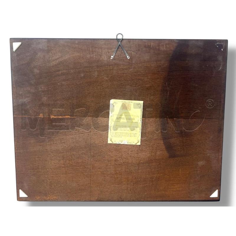 QUADRO IN LEGNO THE TWO MASTED SHIP LERICA 1866 45 X 35 | Mercatino dell'Usato Rivoli 3
