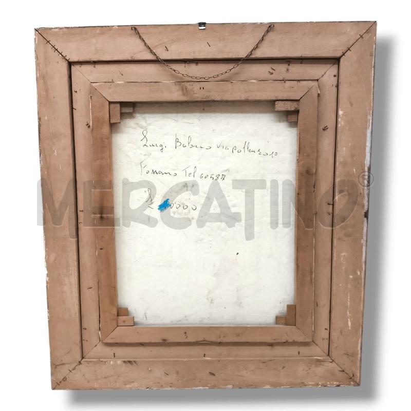 QUADRO LUIGI BALOCCO VIA PO FOSSANO OLIO SU TELA | Mercatino dell'Usato Rivoli 3