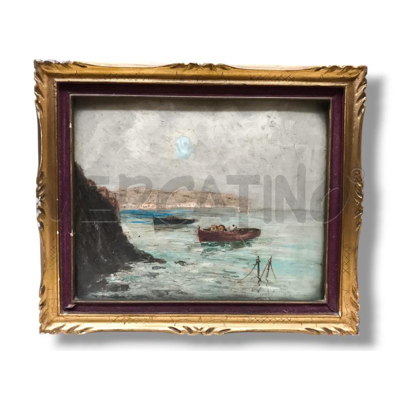 QUADRO OLIO SU MASONITE MARINA PECORARO TORINO | Mercatino dell'Usato Rivoli 1