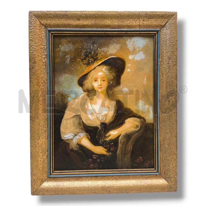 QUADRO OLIO SU MASONITE PIETRO SCOPPETTA 51X41X3.5CM | Mercatino dell'Usato Rivoli 1