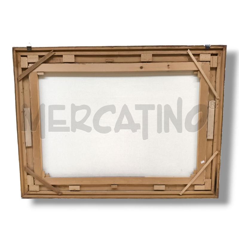 QUADRO OLIO SU TELA 118X88 PAESAGGIO MARITTIMO | Mercatino dell'Usato Rivoli 3