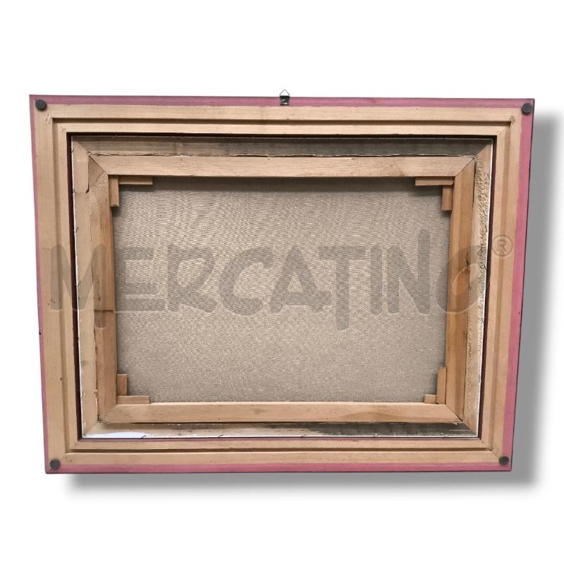 QUADRO OLIO SU TELA STRADA DI COLLINA   | Mercatino dell'Usato Rivoli 3