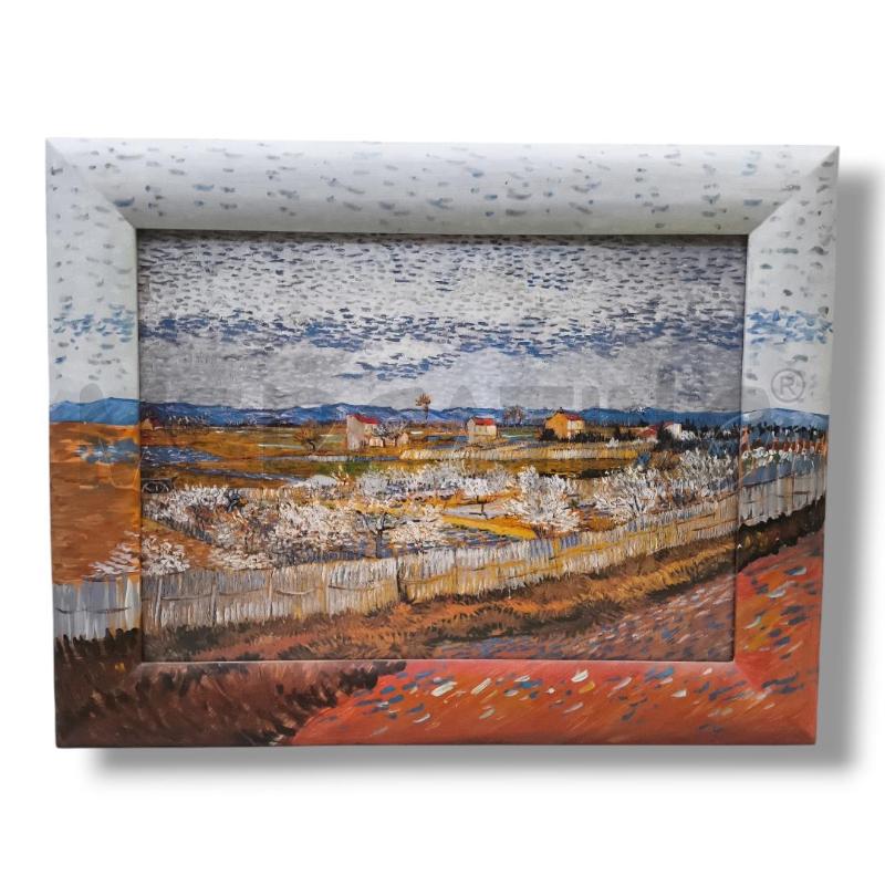 QUADRO RIPRODUZIONE FRUTTETO IN FIORE 60X47 | Mercatino dell'Usato Rivoli 1