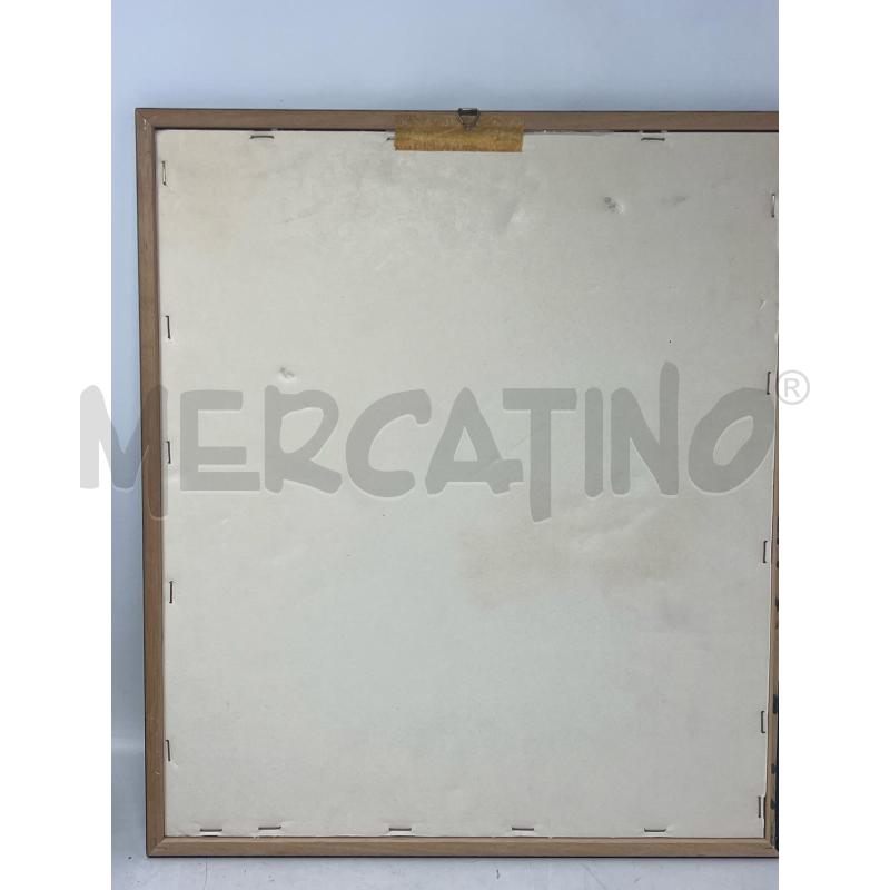 QUADRO STAMPA GIUSEPPE GROSSO BALCONI A TORINO  | Mercatino dell'Usato Rivoli 3