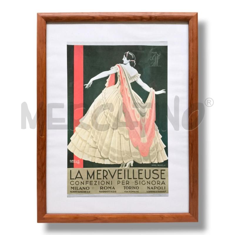 QUADRO STAMPA LA MERVEILLEUSE 33X43 | Mercatino dell'Usato Rivoli 1
