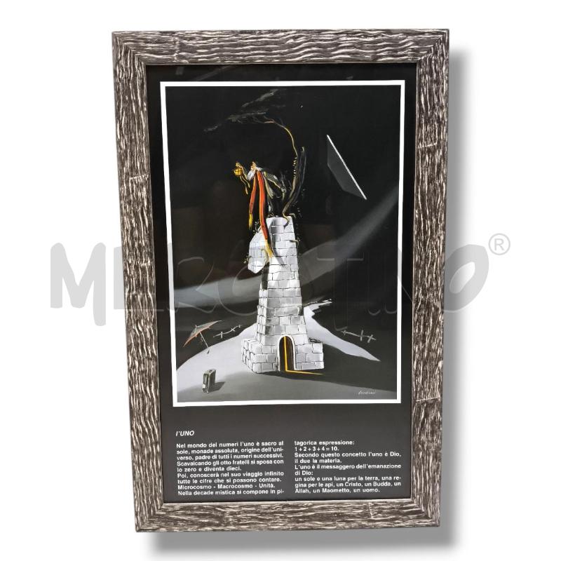 QUADRO STAMPA VERDIROSI 1 53.5 X 34 | Mercatino dell'Usato Rivoli 1