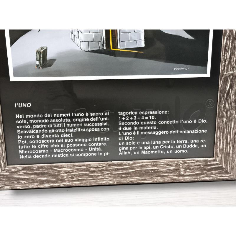 QUADRO STAMPA VERDIROSI 1 53.5 X 34 | Mercatino dell'Usato Rivoli 2