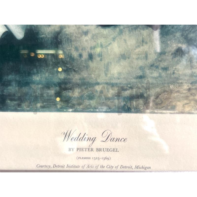 QUADRO STAMPA WEDDING DANCE CM 72X85 | Mercatino dell'Usato Rivoli 2