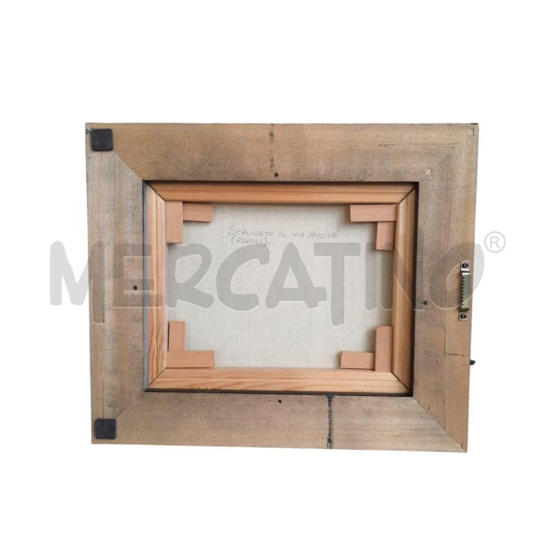 QUADRO TELA CARBONCINO SCALA DI VIA MUSINÈ RIVOLI   | Mercatino dell'Usato Rivoli 2