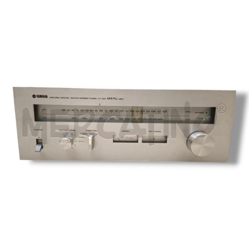 RADIO YAMAHA AM/FM CT-610 NFB PLL MPX | Mercatino dell'Usato Rivoli 1