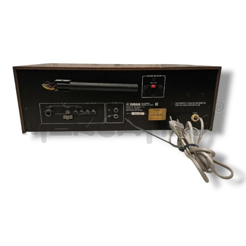 RADIO YAMAHA AM/FM CT-610 NFB PLL MPX | Mercatino dell'Usato Rivoli 3