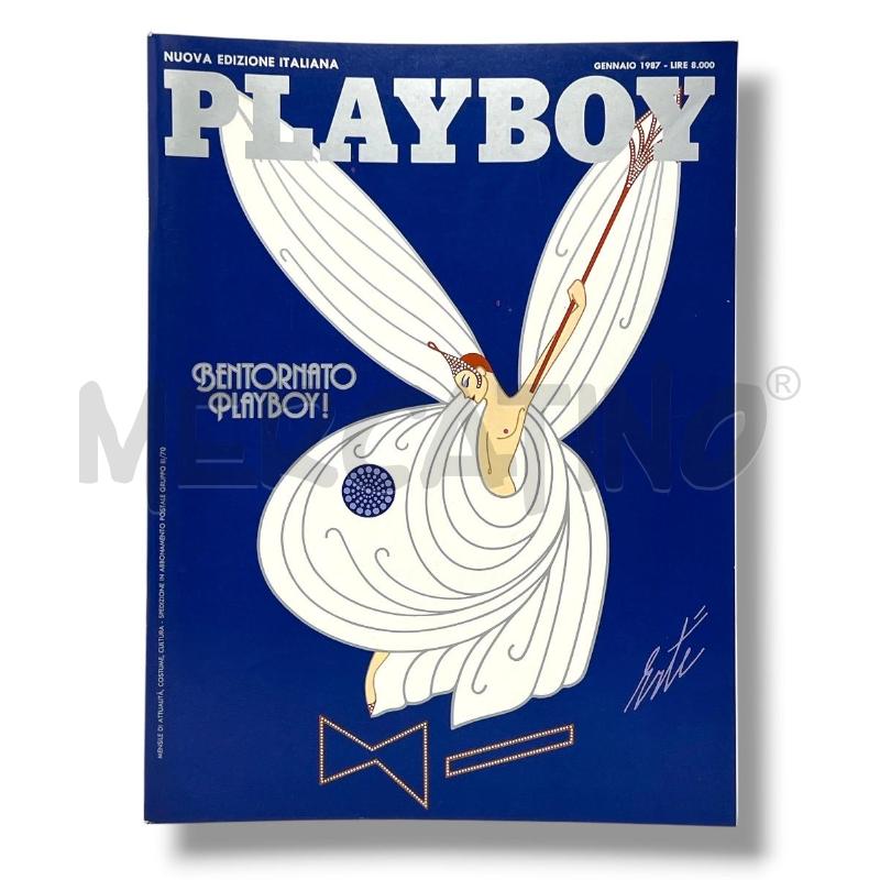 RIVISTA PLAYBOY BENTORNATO PLAYBOY GENNAIO 1987 | Mercatino dell'Usato Rivoli 1