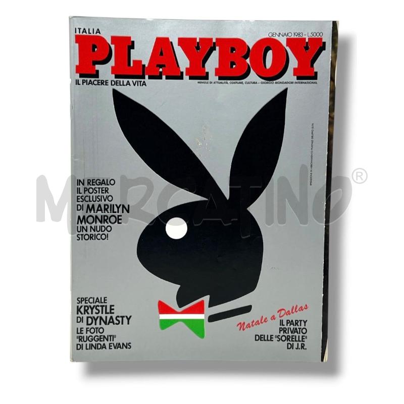 RIVISTA PLAYBOY IL PIACERE DELLA VITA GENNAIO 1983 | Mercatino dell'Usato Rivoli 1