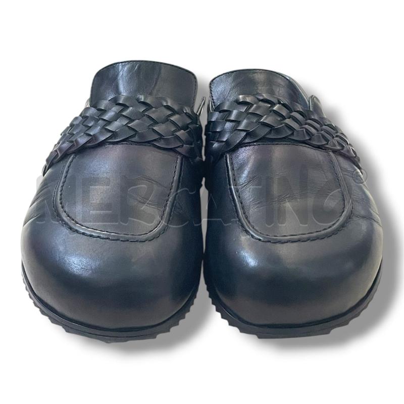 SABOT VELASCA NERE PELLE FASCIA TRECCIA | Mercatino dell'Usato Rivoli 2