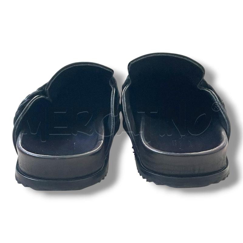 SABOT VELASCA NERE PELLE FASCIA TRECCIA | Mercatino dell'Usato Rivoli 4