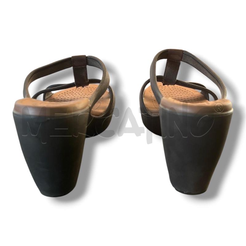 SANDALI DONNA CROCS MARRONI  | Mercatino dell'Usato Rivoli 4