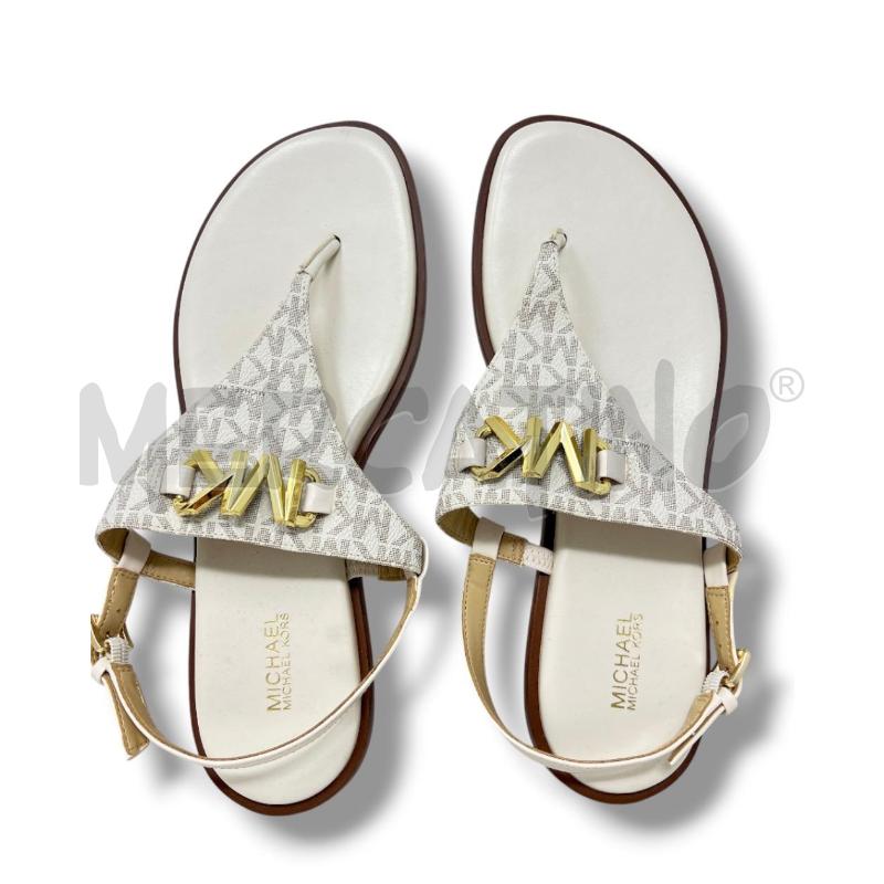 SANDALI DONNA MICHAEL KORS PANNA LOGO DORATO | Mercatino dell'Usato Rivoli 2