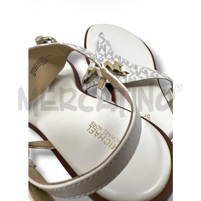 SANDALI DONNA MICHAEL KORS PANNA LOGO DORATO | Mercatino dell'Usato Rivoli 3