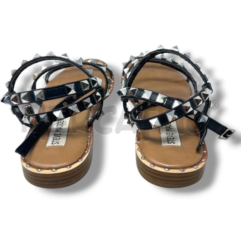 SANDALI DONNA STEVE MADDEN NERE BORCHIE  | Mercatino dell'Usato Rivoli 3
