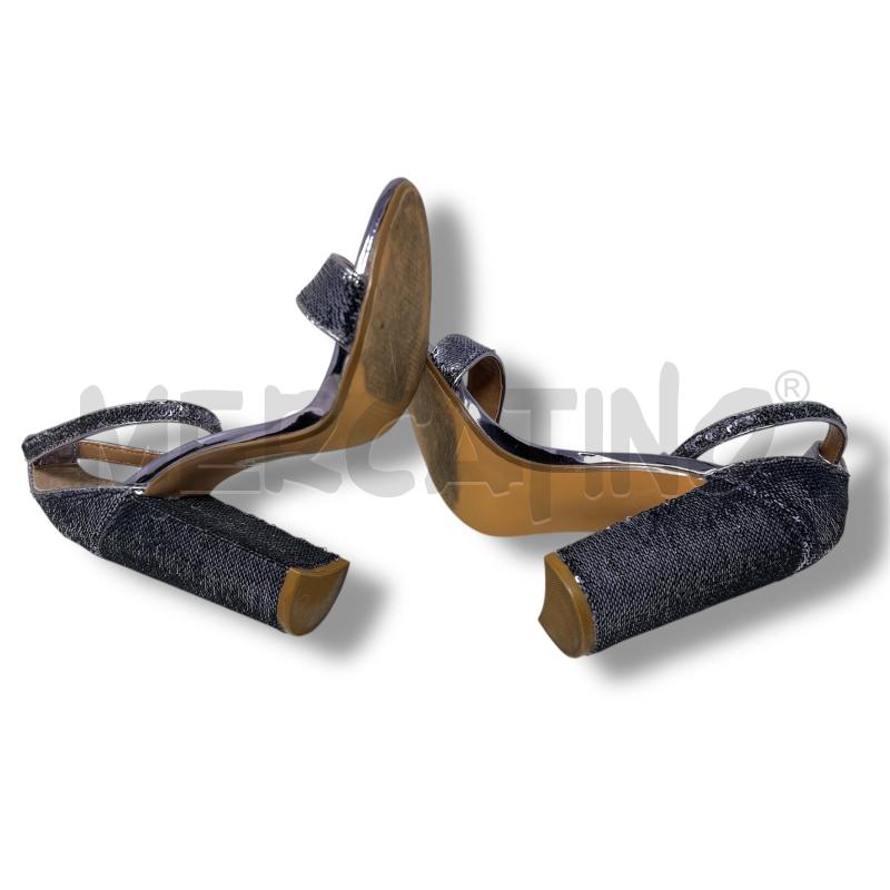 SANDALI DONNA STEVE MADDEN PAILLETTES VIOLETTO | Mercatino dell'Usato Rivoli 4