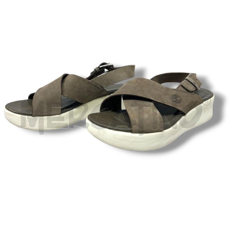 SANDALI DONNA TIMBERLAND TORTORA INCROCIO PLATFORM BIANCO | Mercatino dell'Usato Rivoli 3