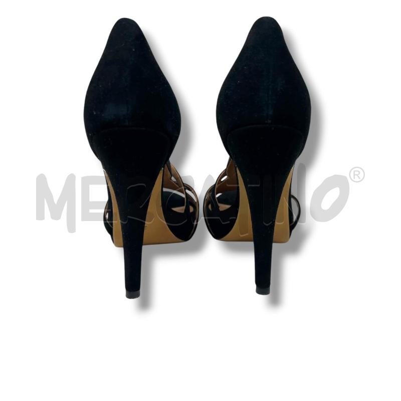 SANDALI DONNA TOSCA BLU NERE SCAM ELASTICI INTRECCIO | Mercatino dell'Usato Rivoli 3