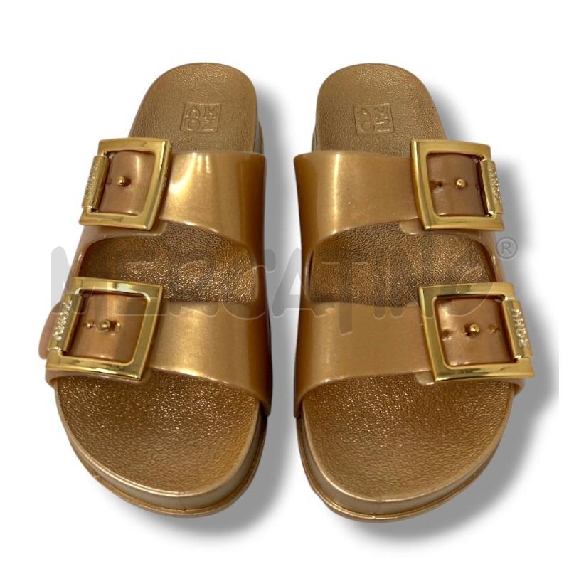 SANDALI DONNA ZAXY DORATI MICRO BRILLANTINI | Mercatino dell'Usato Rivoli 2