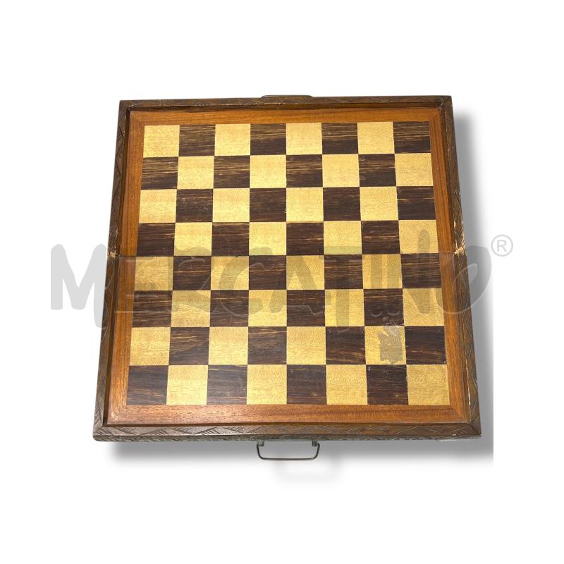 SCACCHIERA IN LEGNO  | Mercatino dell'Usato Rivoli 1