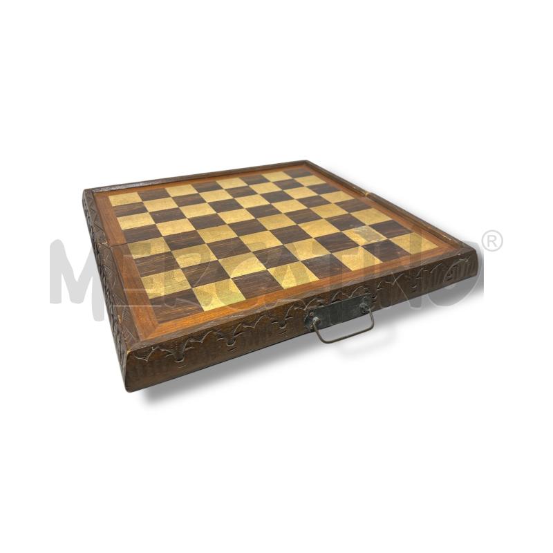 SCACCHIERA IN LEGNO  | Mercatino dell'Usato Rivoli 2