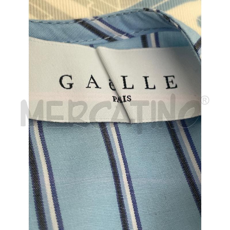 SCAMICIATO GAELLE AZZURRO RIGHE E BOTTONI | Mercatino dell'Usato Rivoli 3