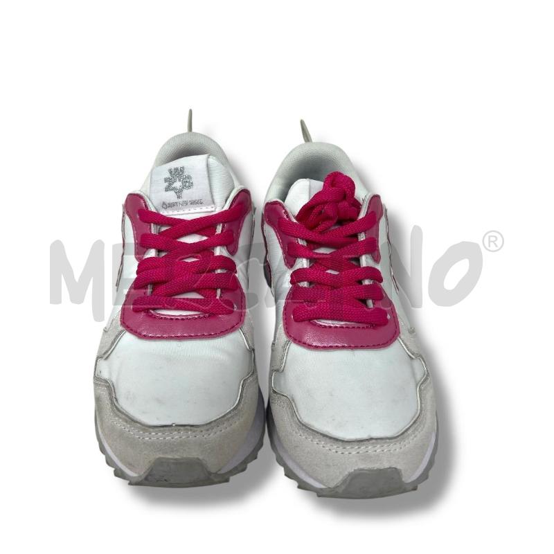 SCARPE BAMBINA W6YZ BIANCHE FUCSIA | Mercatino dell'Usato Rivoli 3