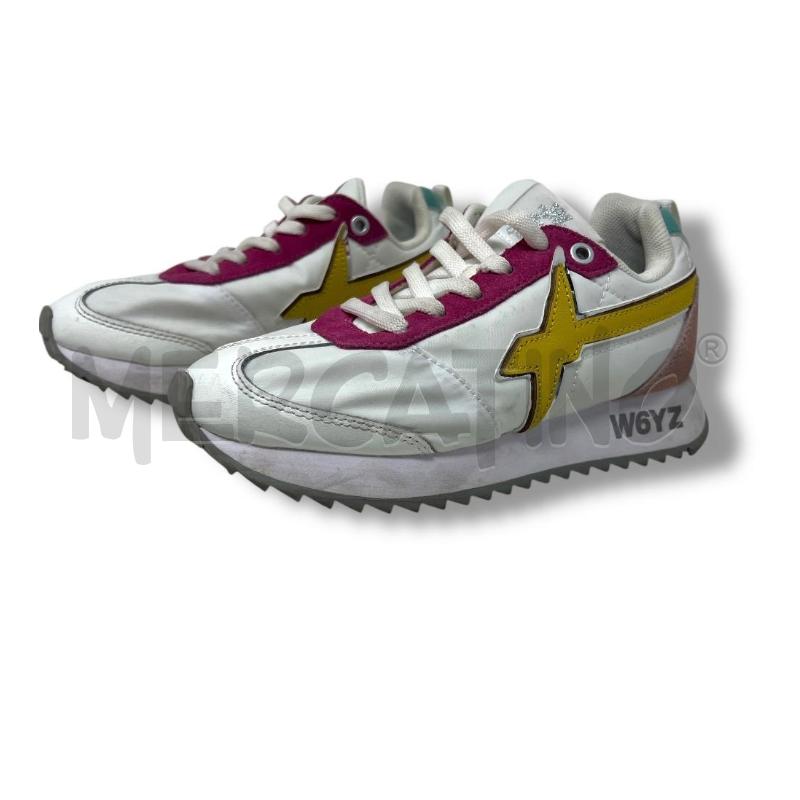 SCARPE BAMBINA W6YZ BIANCHE GIALLE FUCSIA | Mercatino dell'Usato Rivoli 3