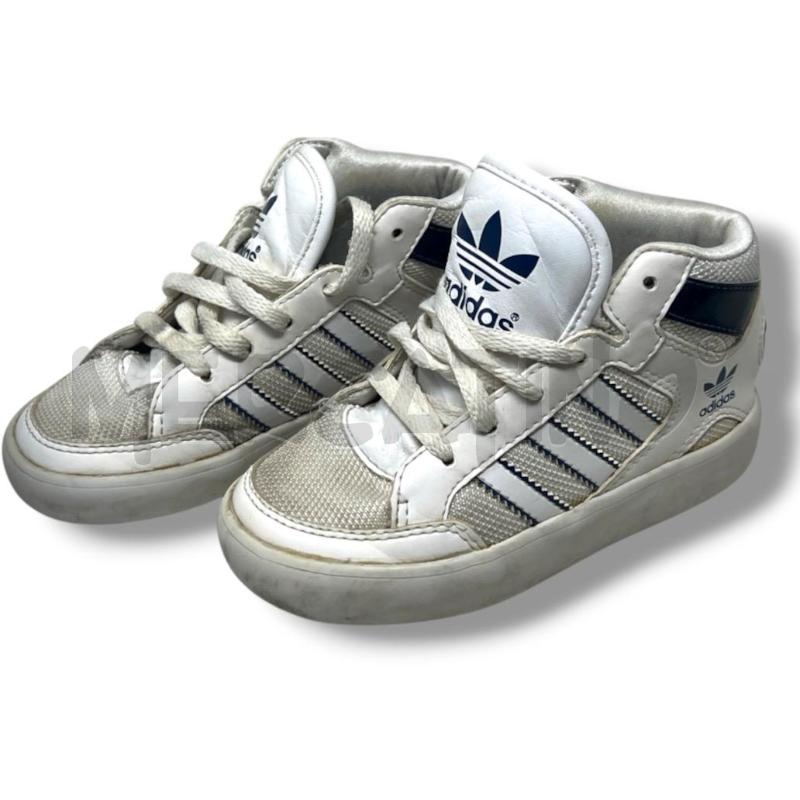 SCARPE BAMBINO ADIDAS BIANCHE BLU HARD COURT HI | Mercatino dell'Usato Rivoli 3