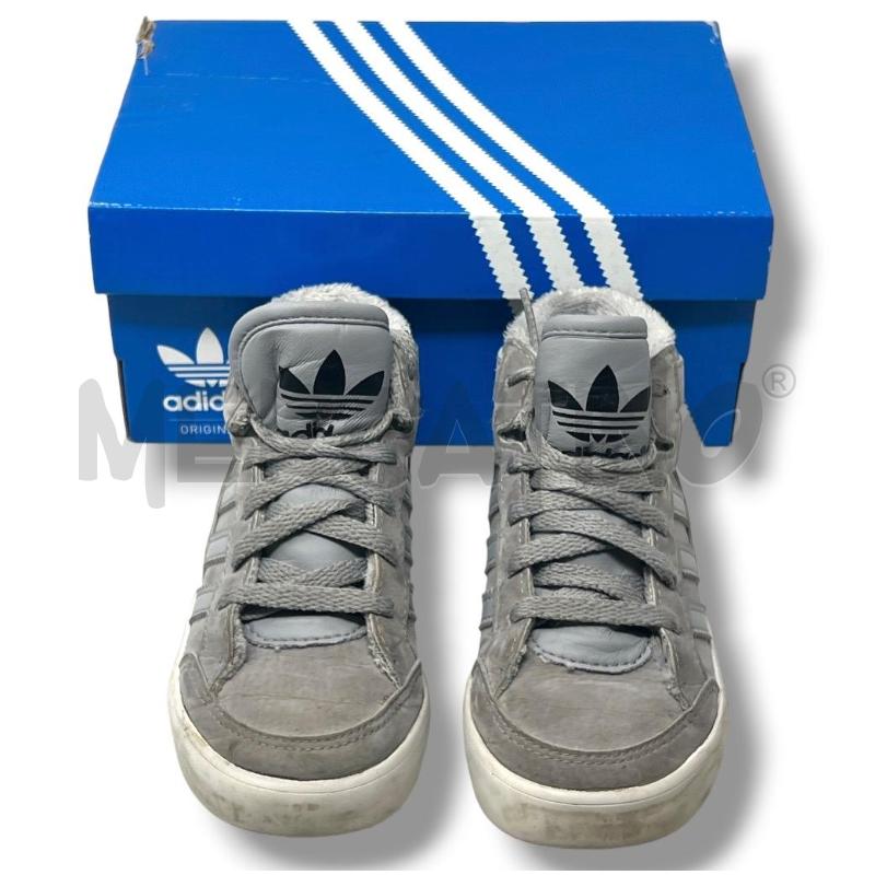 SCARPE BAMBINO ADIDAS GRIGIE HARDCOURT HI  | Mercatino dell'Usato Rivoli 1