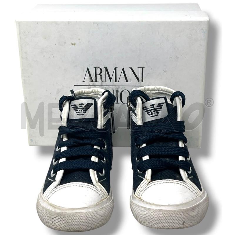 SCARPE BAMBINO ARMANI BLU SCURE BIANCHE | Mercatino dell'Usato Rivoli 1
