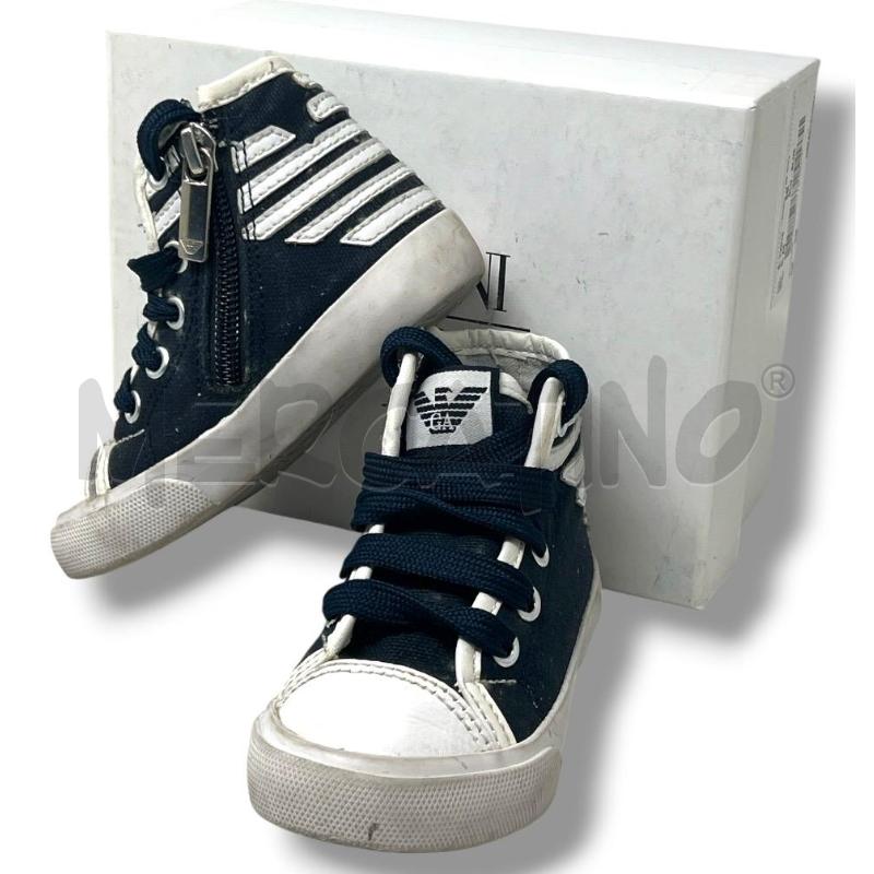 SCARPE BAMBINO ARMANI BLU SCURE BIANCHE | Mercatino dell'Usato Rivoli 2